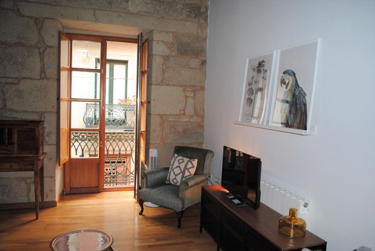 Exclusivo Apartamento En Edificio Historico Pontevedra Exterior photo
